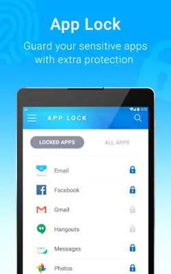 Applock - Fingerprint Password android App screenshot 1